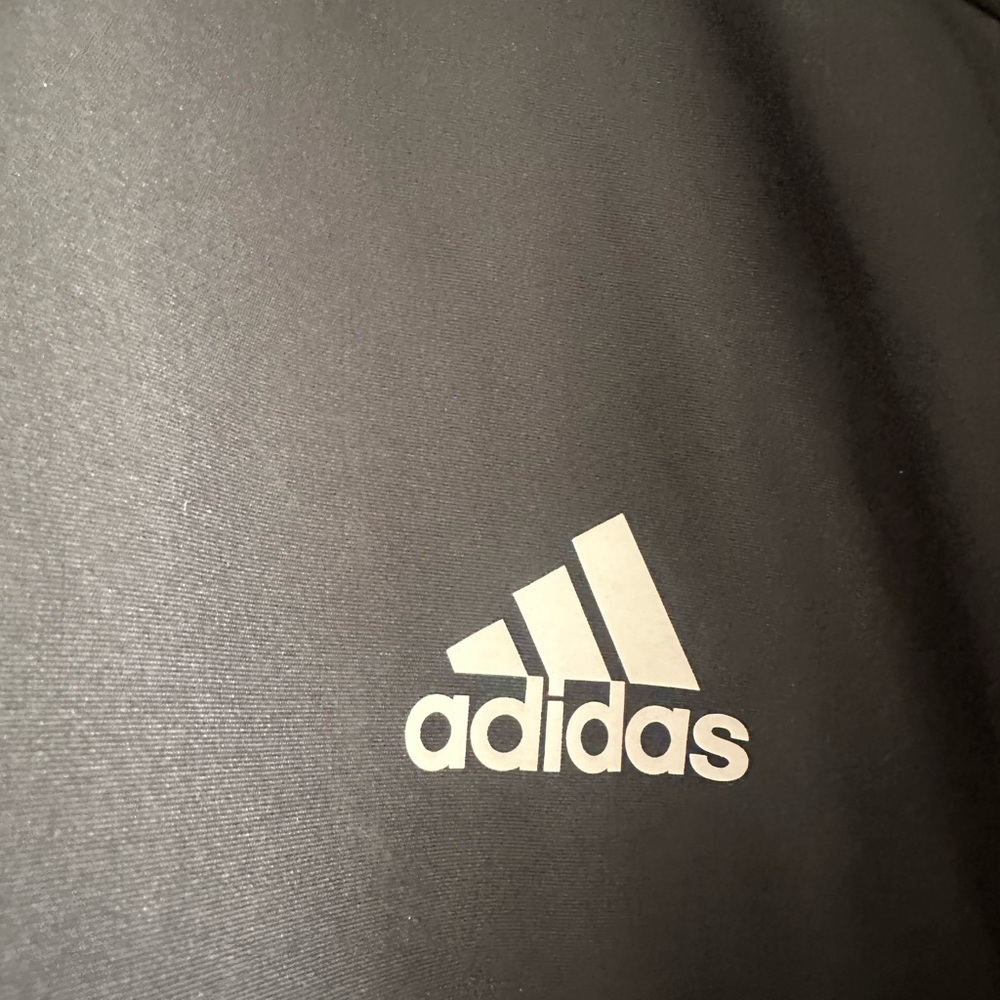 Adidas Men's Black Performance winter Jacket famous 3 stripe - Unisex - Picture 4 of 15
